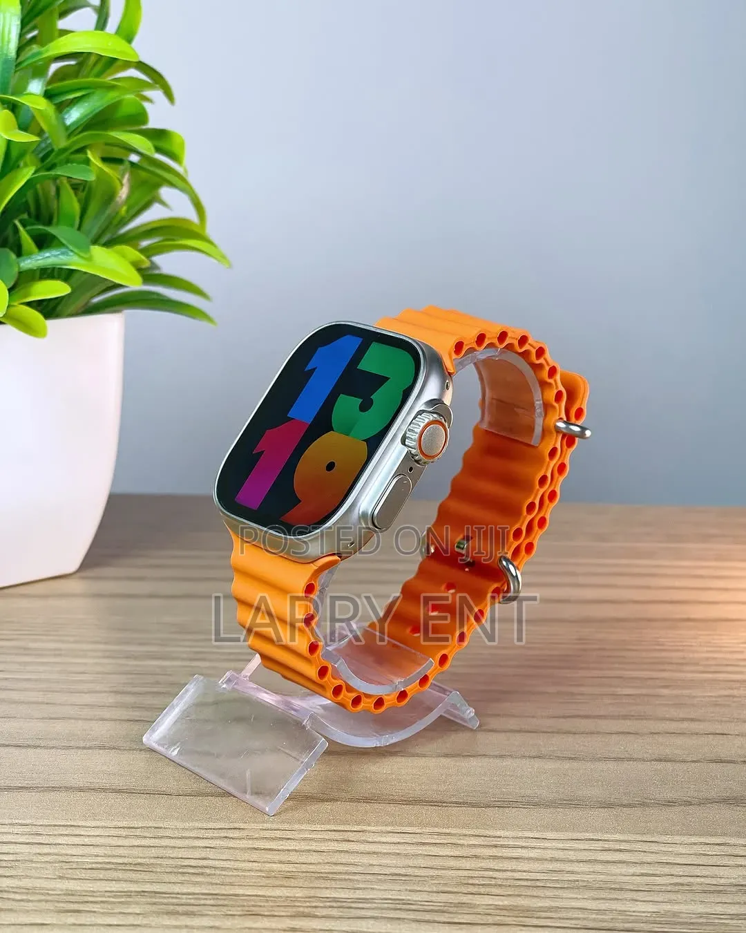 Ultra 2 Smartwatch 3 Straps Included Works With iPhone Android