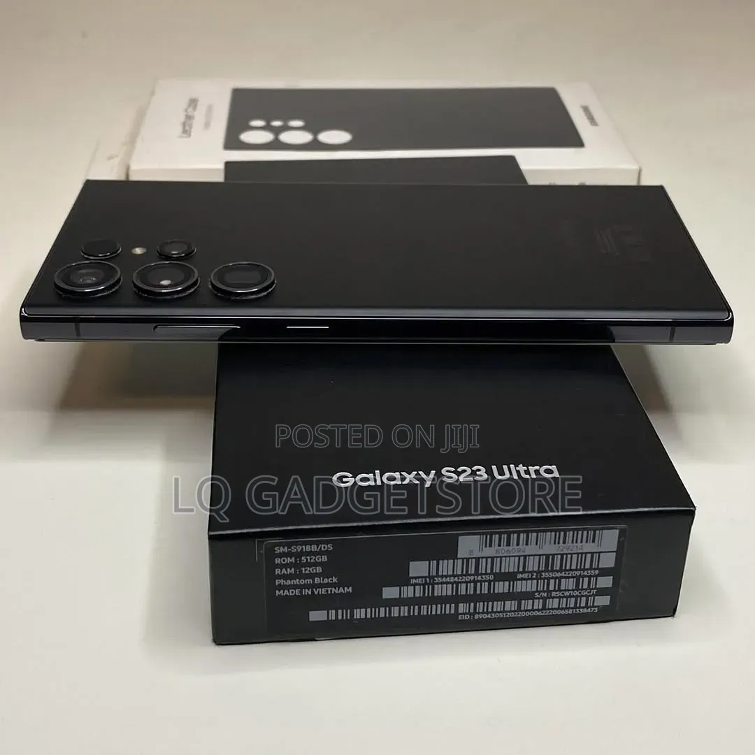 New Samsung Galaxy S23 Ultra 256 GB Black