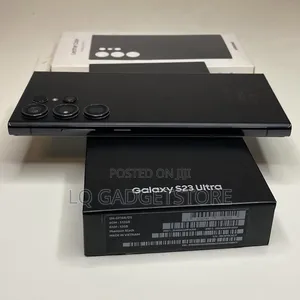 New Samsung Galaxy S23 Ultra 256 GB Black