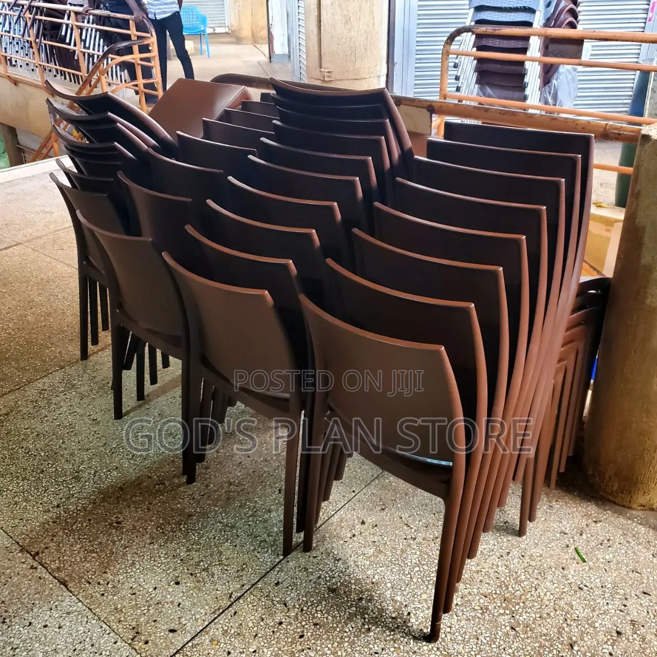 Outfield Stackable Plastic Chairs Plastic Chairs