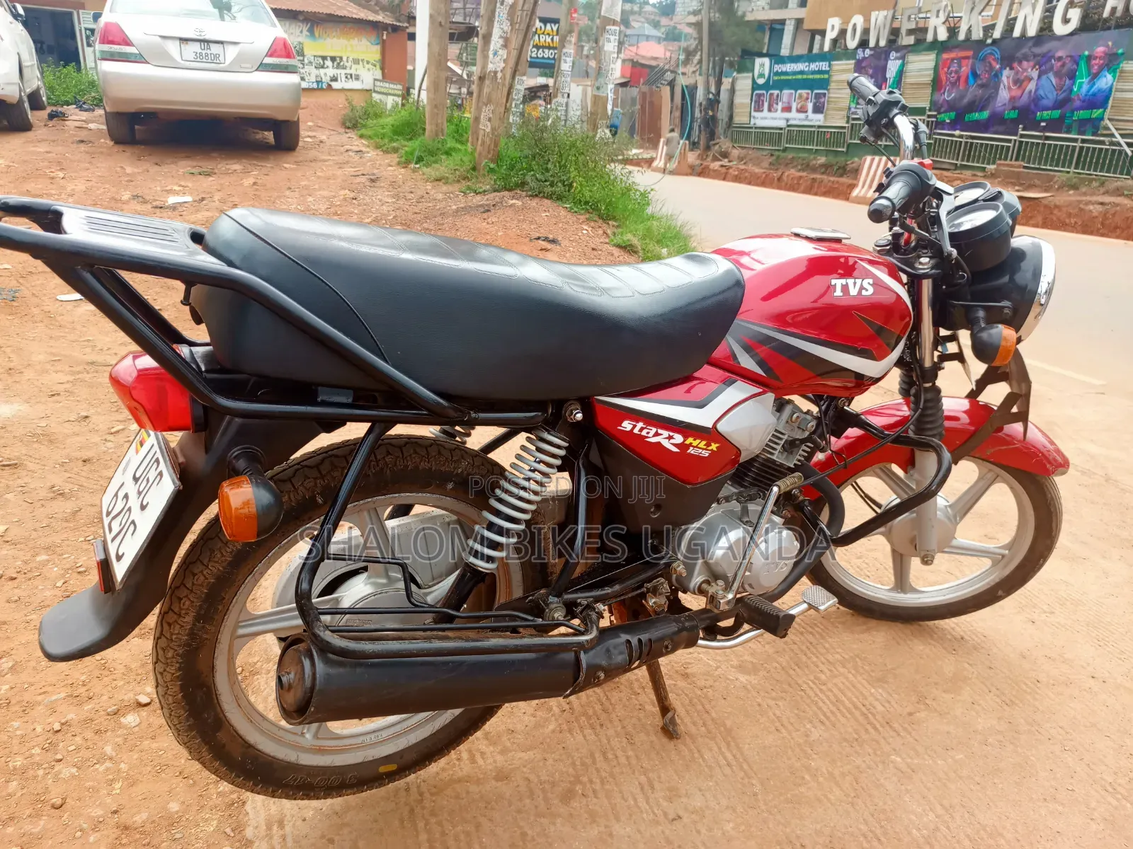 TVS HLX 125 2025 Red