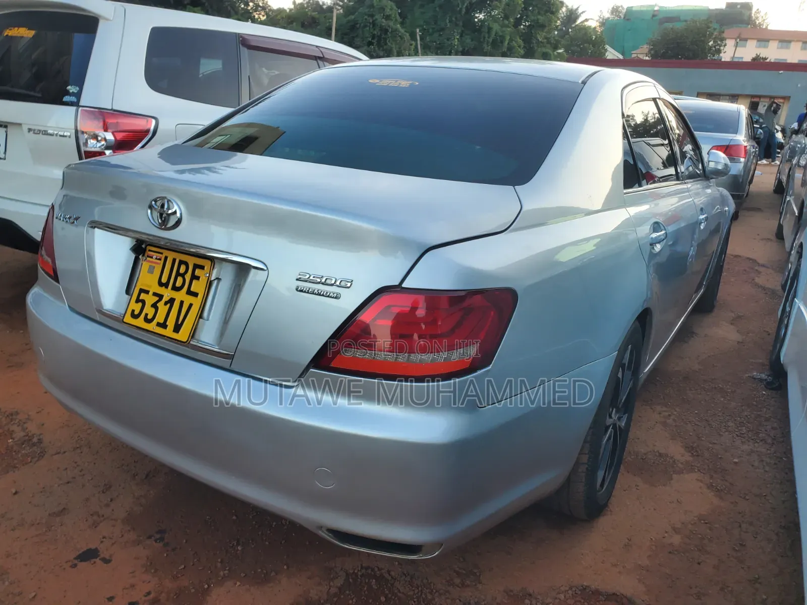 Toyota Mark X 2008 Silver