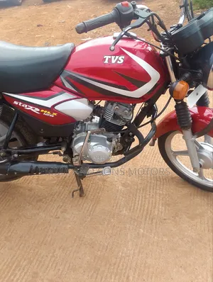 TVS HLX 125 2024 Red