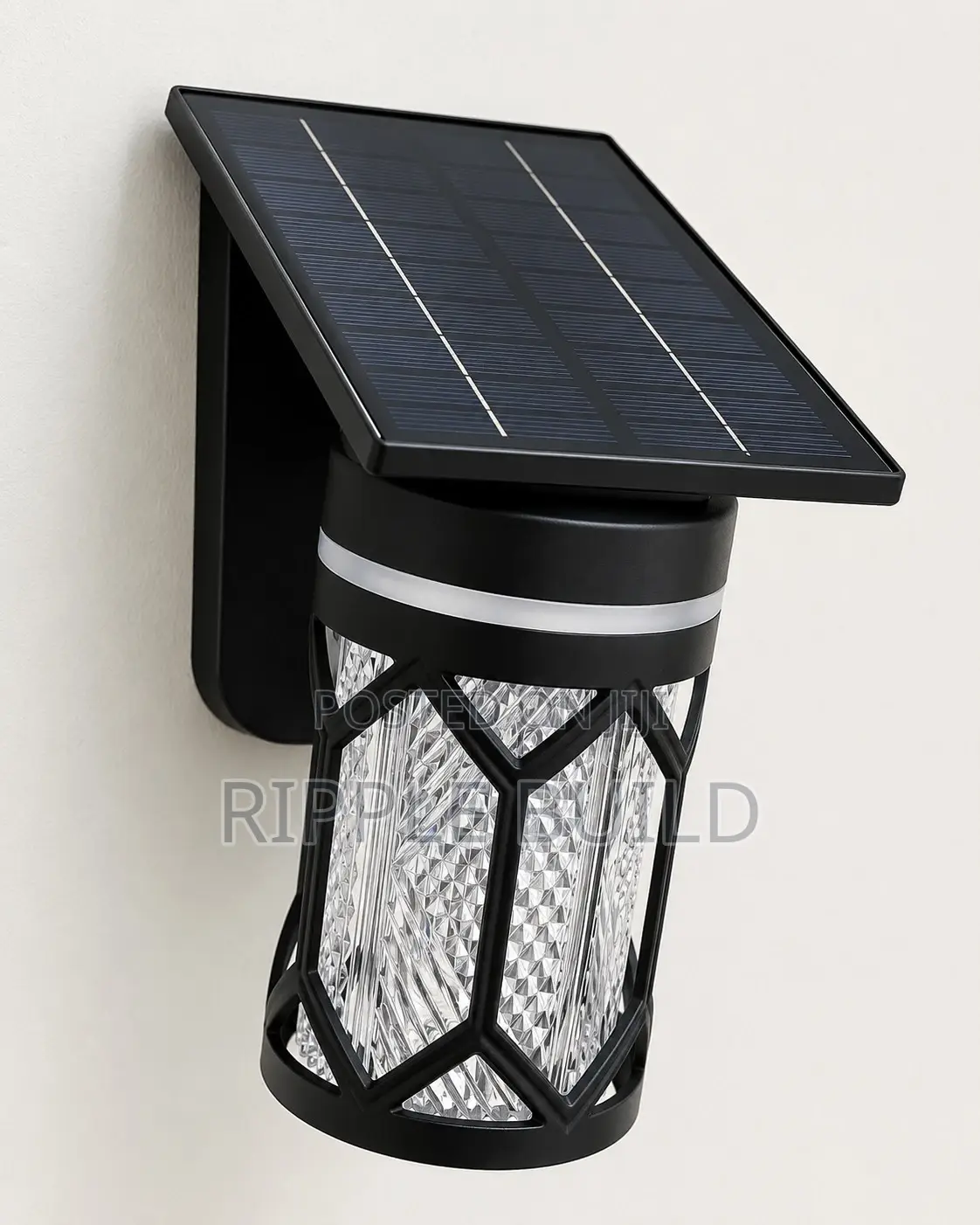 Seo Title: Solar Garden Wall Light Outdoor Decorative Security Lamp
