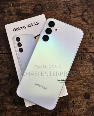 New Samsung Galaxy A15 5G 256 GB Silver