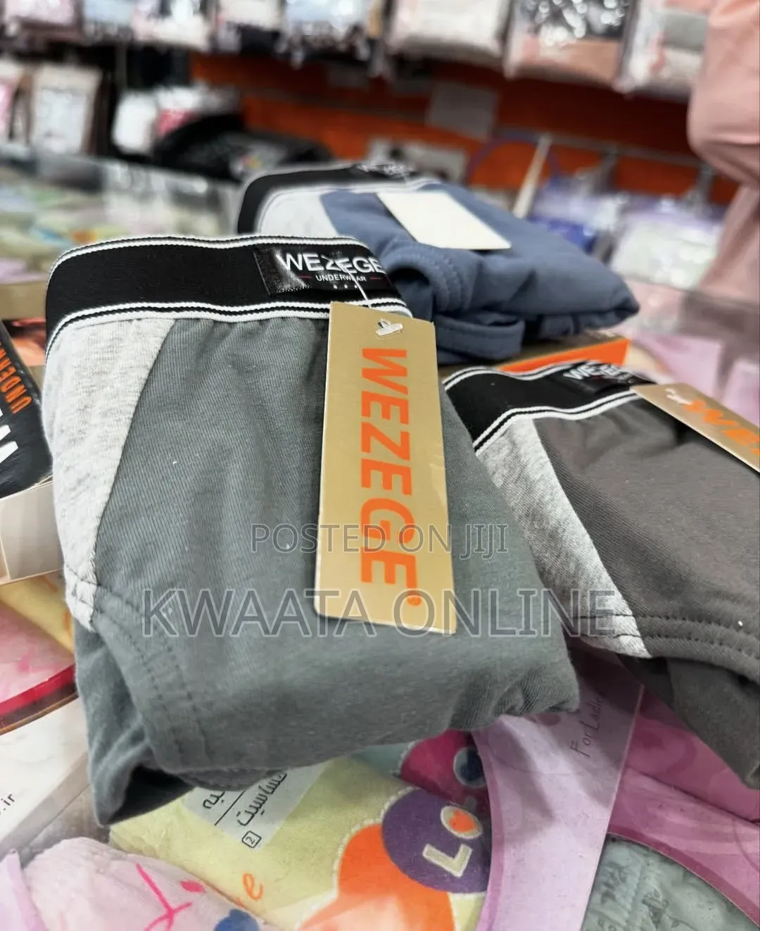 2 Piece Pack Wezege Relaxed Knit Boxer Shorts | Premium Cotton (M-4xl)