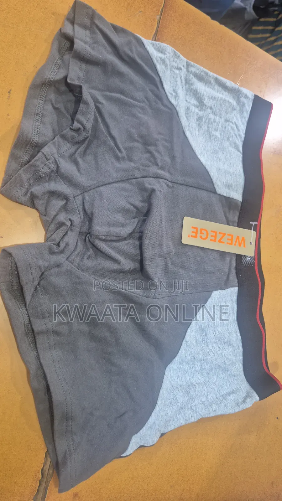 2 Piece Pack Wezege Relaxed Knit Boxer Shorts | Premium Cotton (M-4xl)