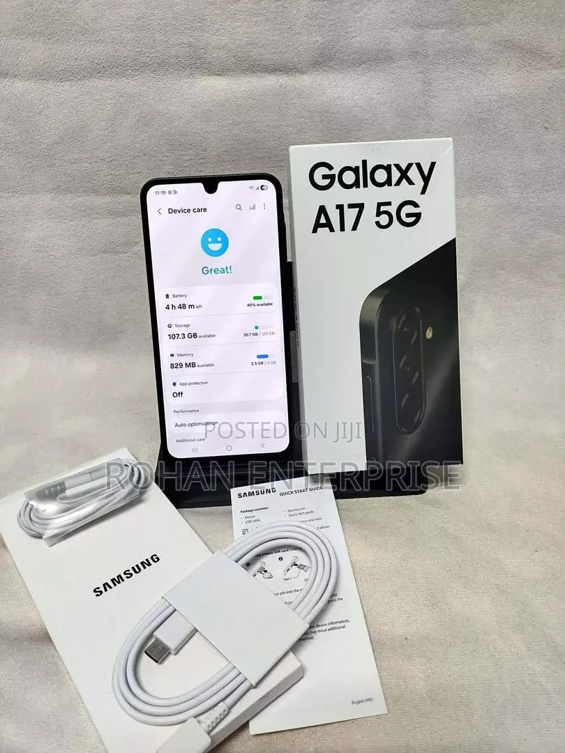 New Samsung Galaxy A17 5G 256 GB Black