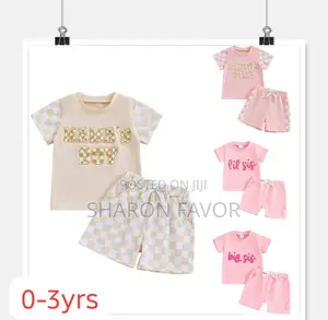Baby Boys and Girls Summer Outfits