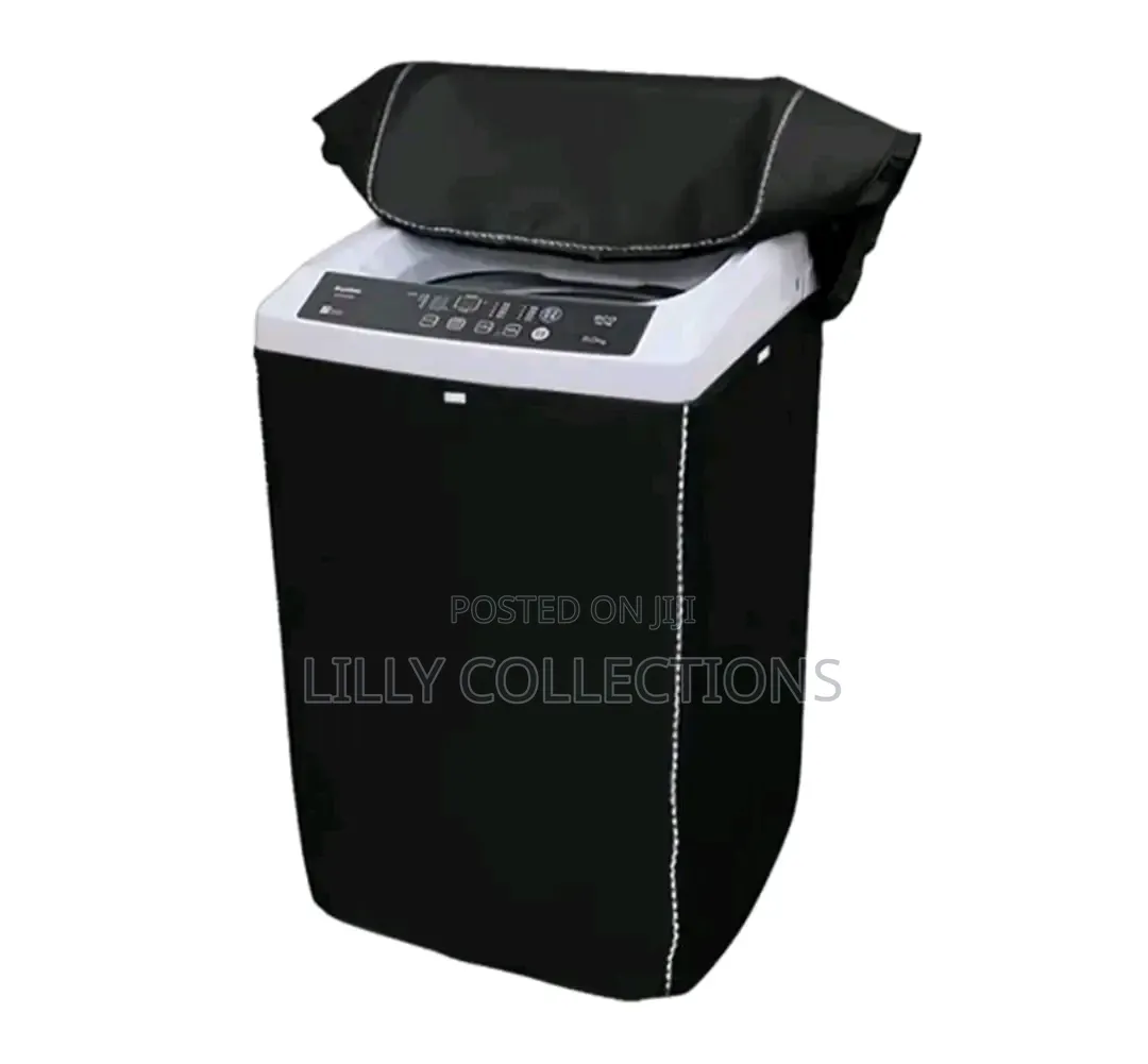 Black Top Load Washing Machine Covers