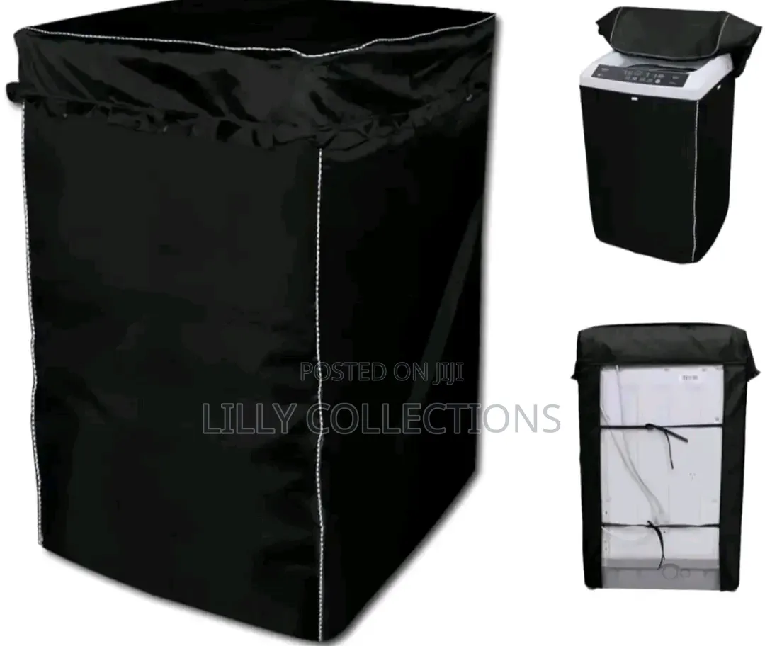 Black Top Load Washing Machine Covers
