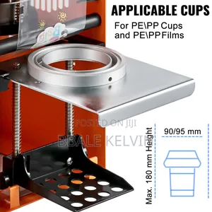 Manual Tea Cup Sealer 300-500 Cups Per Hour With Free Sealing Tape