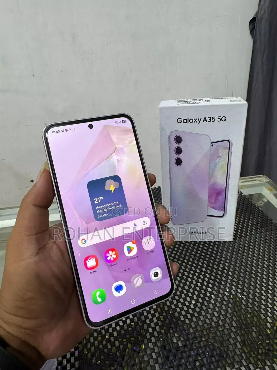 New Samsung Galaxy A35 256 GB Purple
