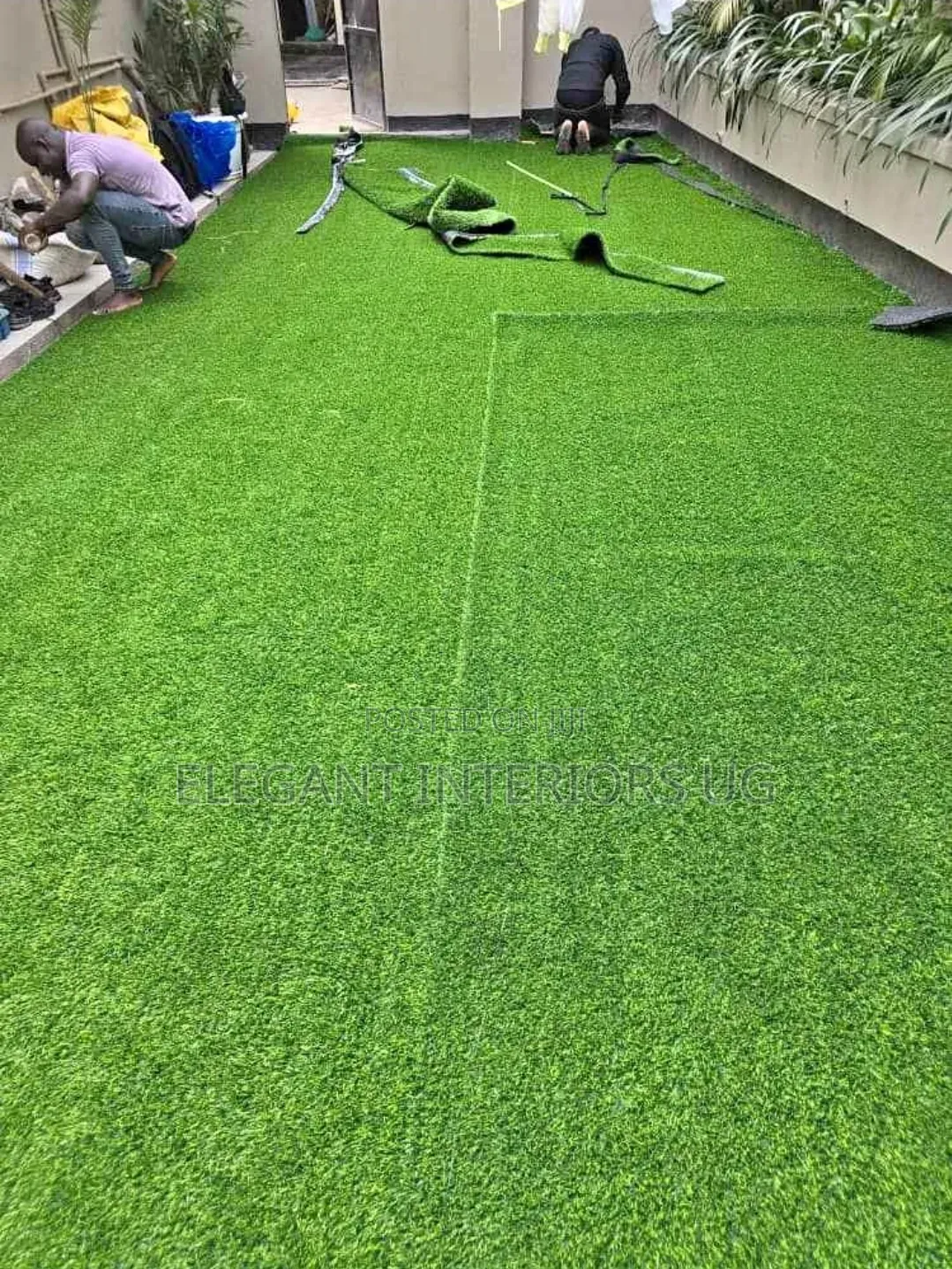 Grass Carpet Used in Compound and Balconies