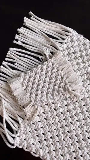 Elegant Handcrafted Macrame Table Mats