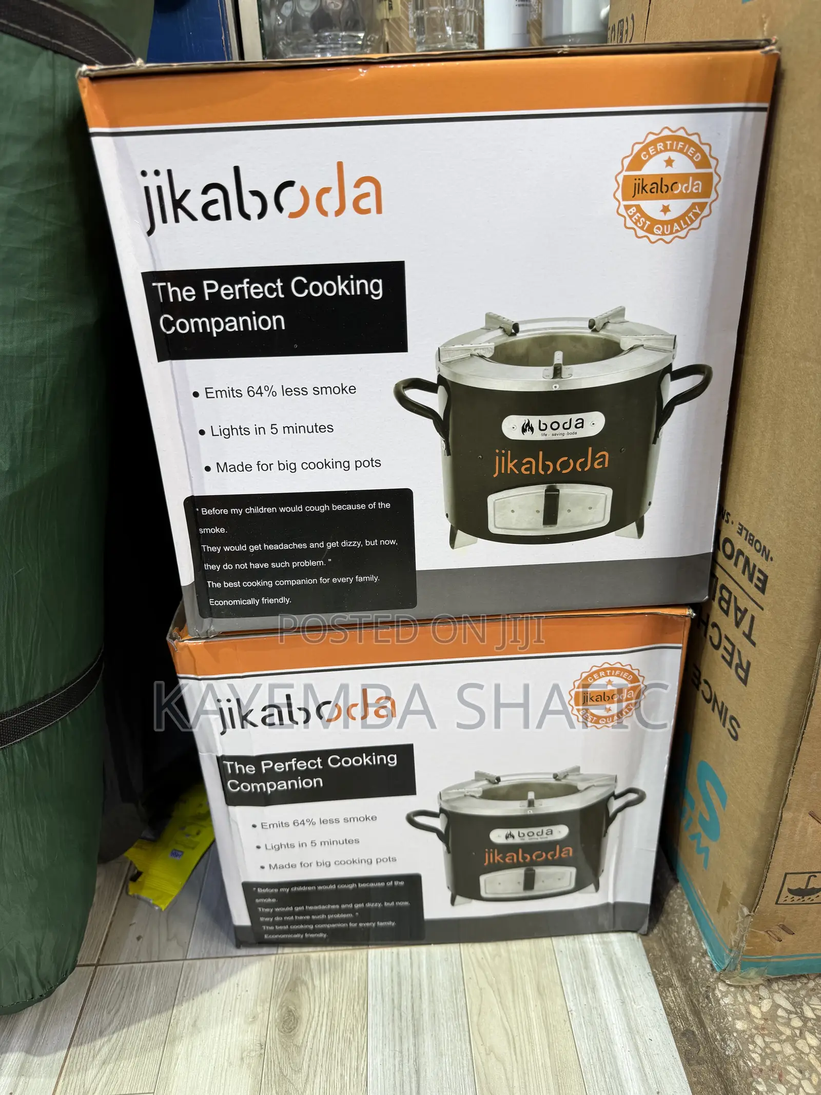 Jikaboda Energy Saving Charcoal Stove (Eco-Friendly Eco-Stove)