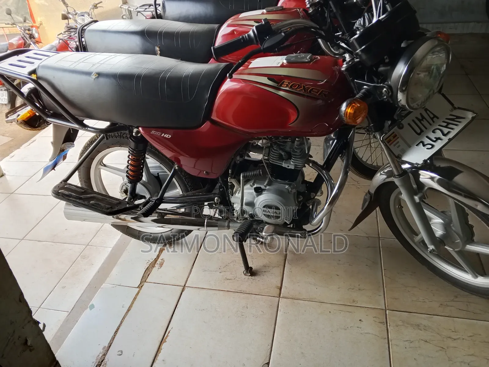 Bajaj Boxer 100 2025 Red
