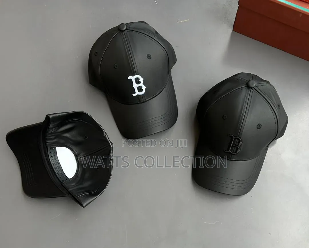 Designer Leather Caps