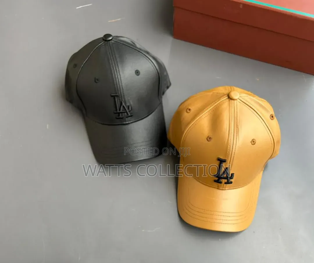 Designer Leather Caps