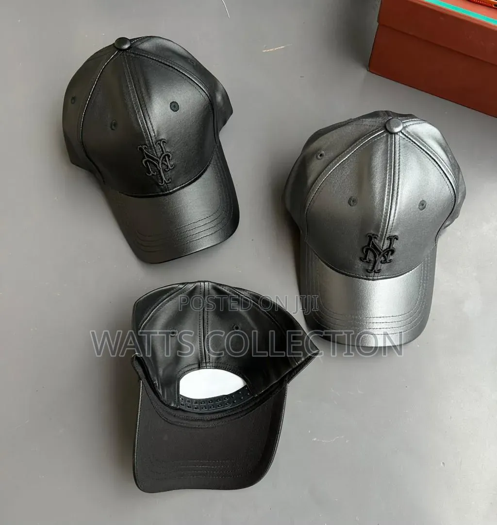 Designer Leather Caps