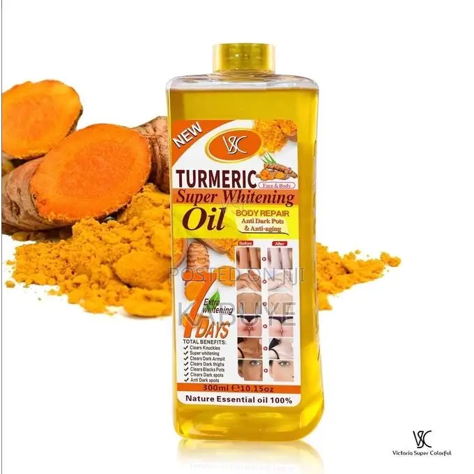 Veet Gold Turmeric Super Whitening Oil