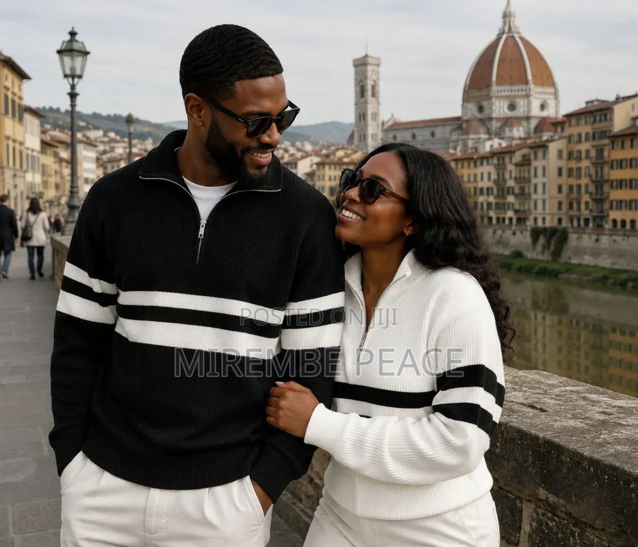 Knitted Quarter Zip Sweaters