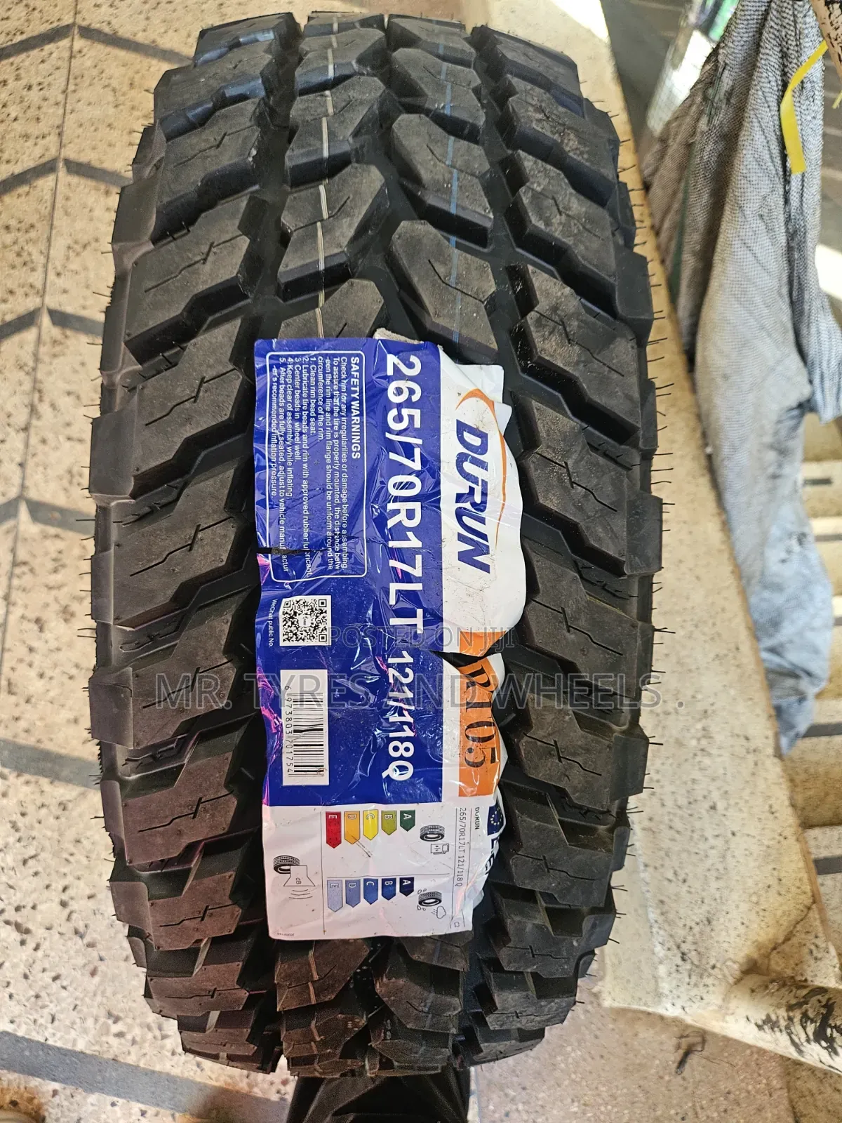 265 70 R17 Lt121/118q Durun Mt Available in Stock Now Order Now.