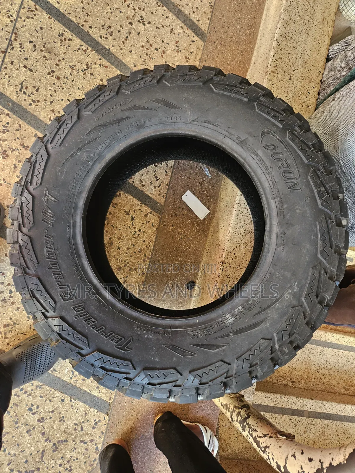265 70 R17 Lt121/118q Durun Mt Available in Stock Now Order Now.