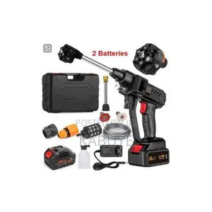Portable Cordless Pressure Washer Gun