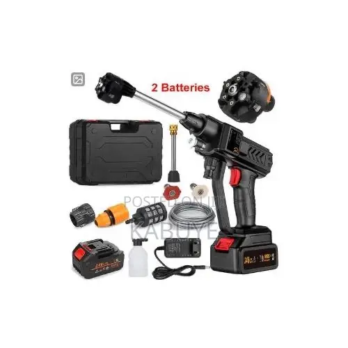 Portable Cordless Pressure Washer Gun