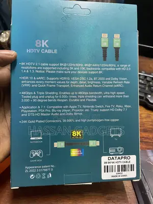 Hdmi Cable 2.1 Cable 3m