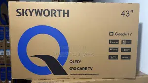 Skyworth 43”Qled, Ultra Hd Smart Google Tv