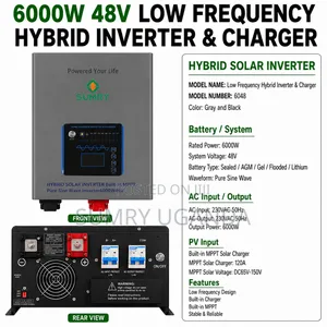 6000w 48v Low Frequency Hybrid Inverter
