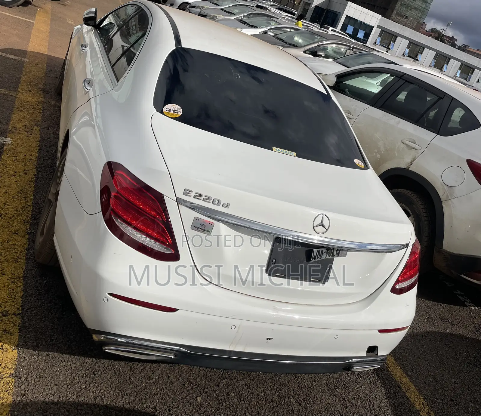 Mercedes-Benz E220 2017 White