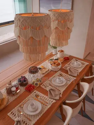 Handcrafted Macrame Table Mats Table Runners