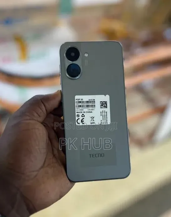 New Tecno Pop 20 64 GB Gray