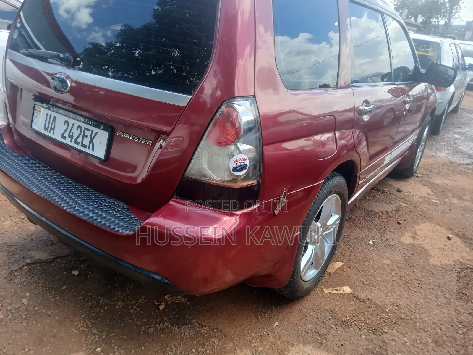 Subaru Forester 2007 Red