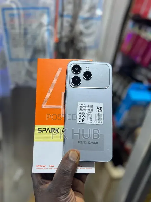 New Tecno Spark 40 128 GB Gray