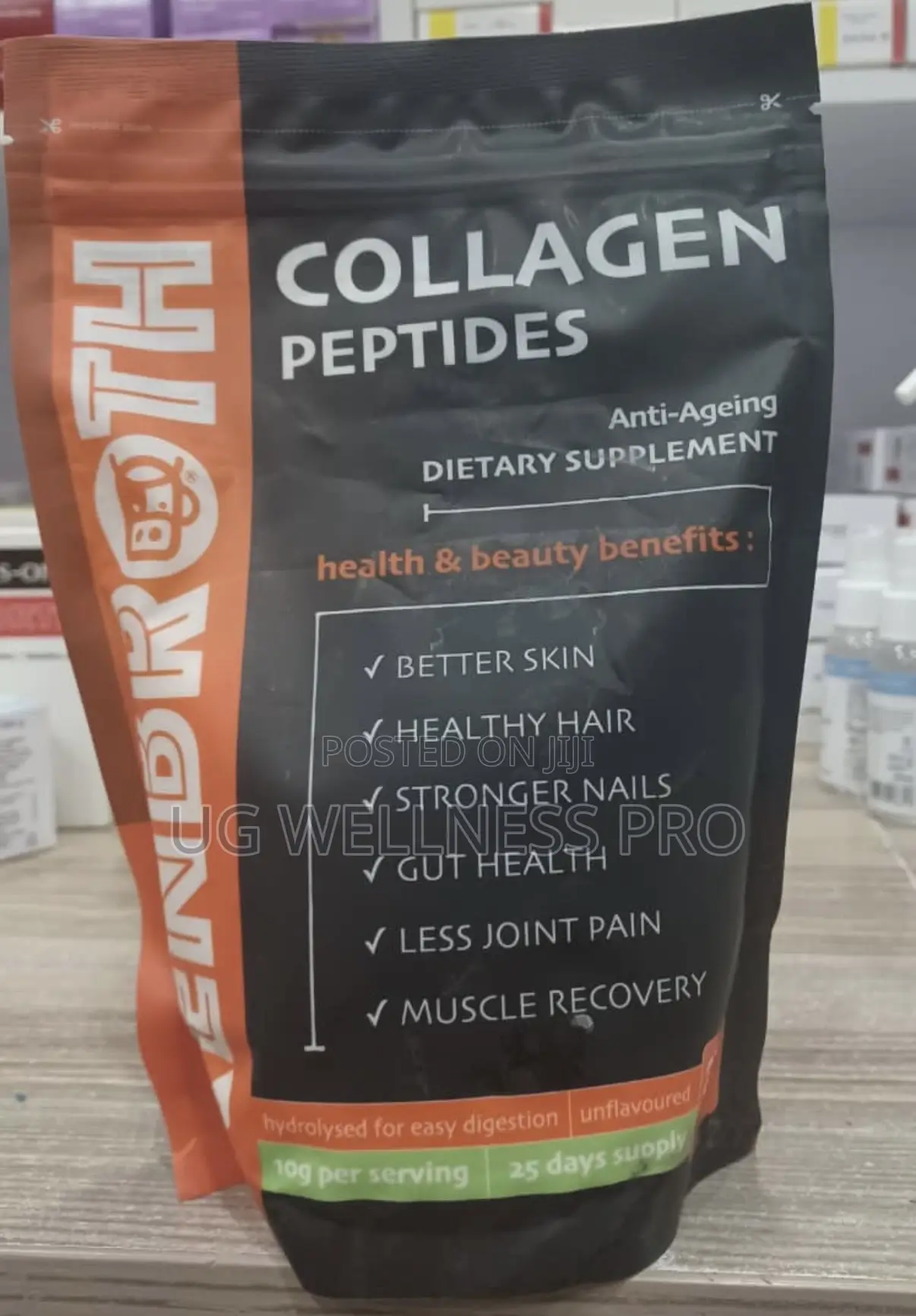 Kenbroth Collagen Peptides Is a Premium, 100% Natural Anti-Ageing 25se