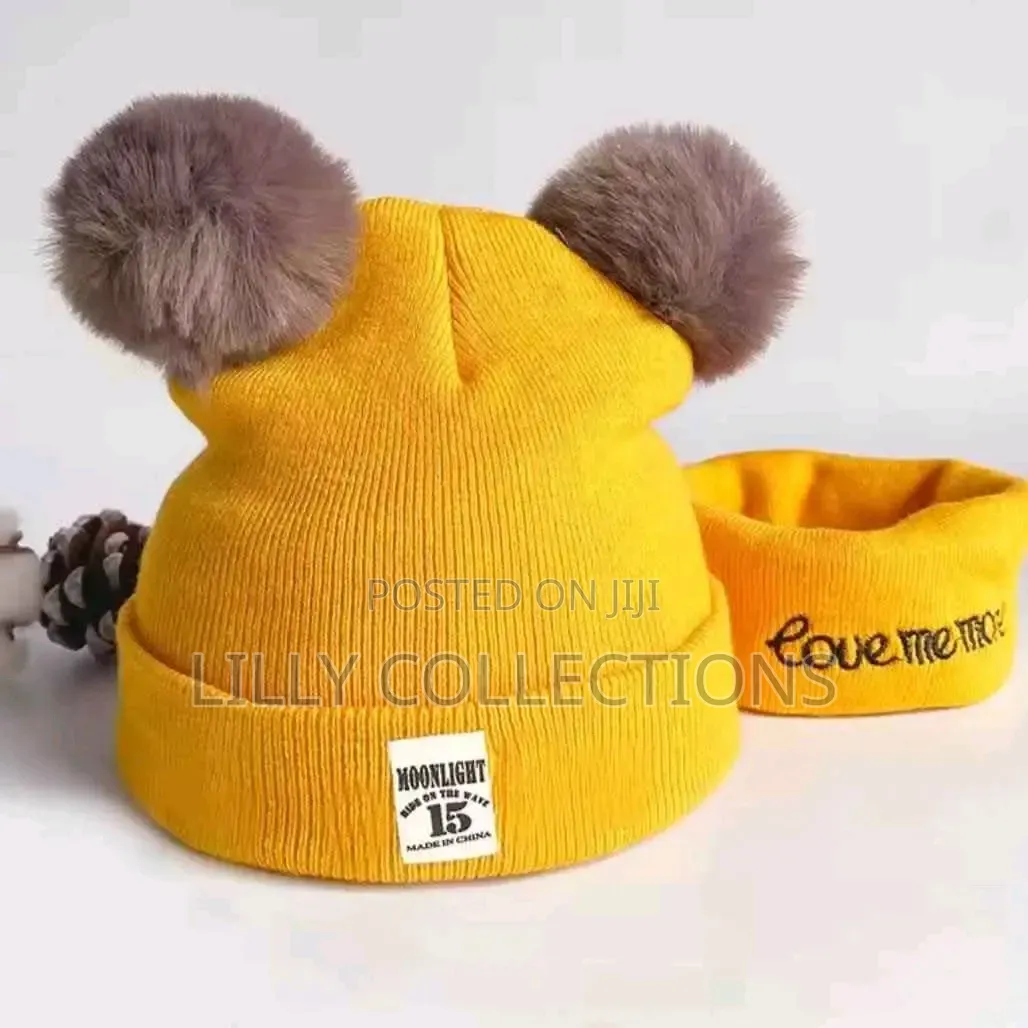 Baby Cap and Neck Warmer
