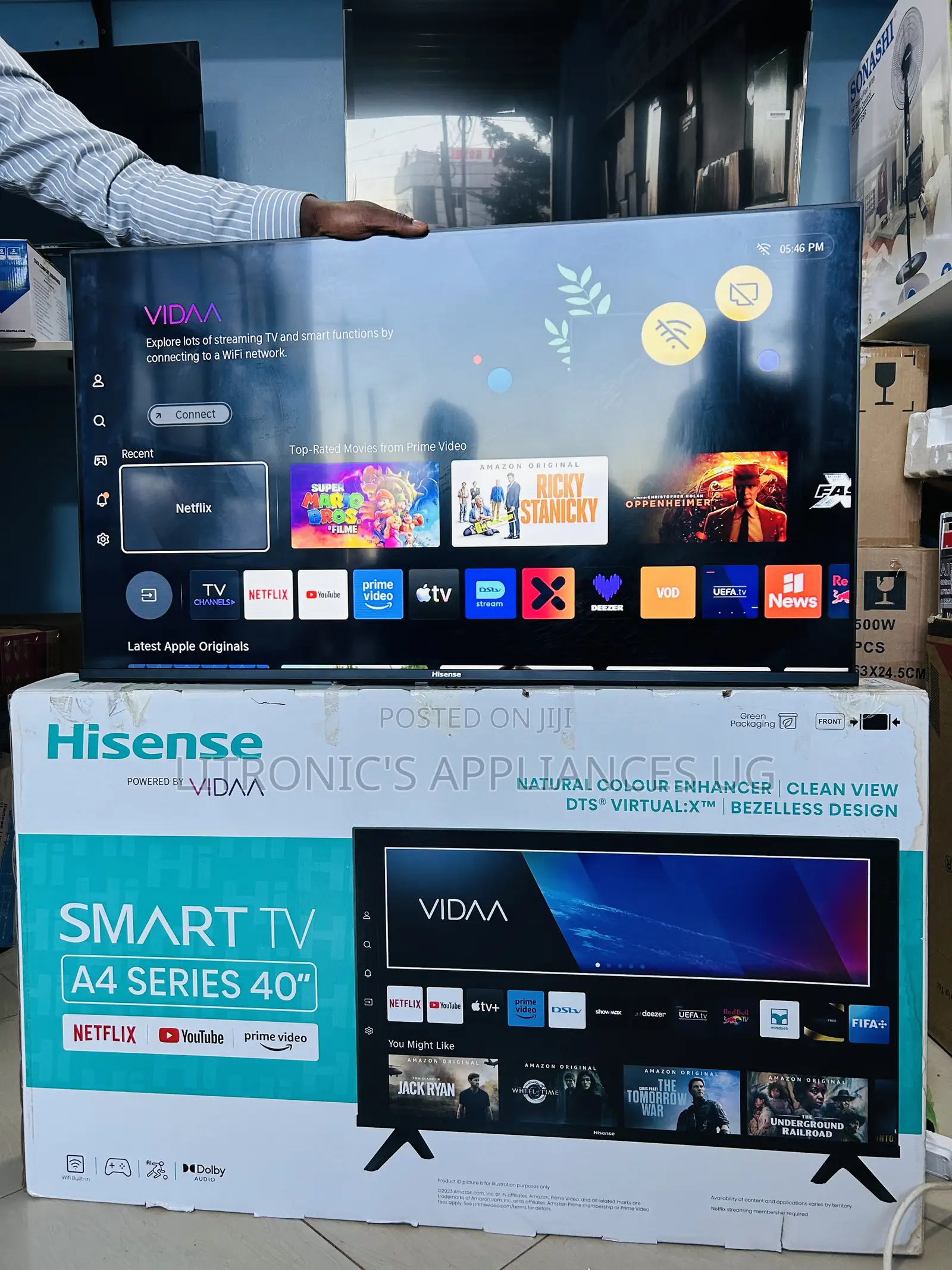 Hisense 40inches Smart Tv