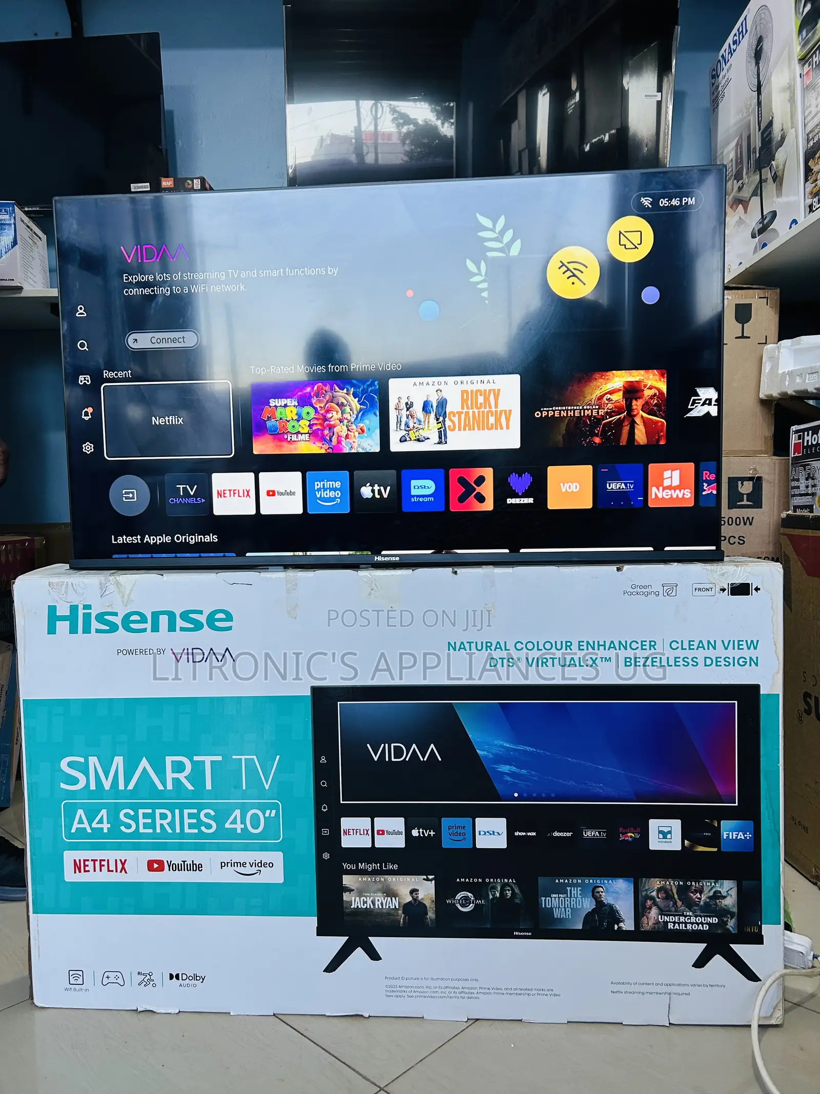 Hisense 40inches Smart Tv