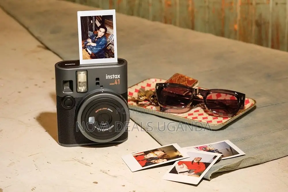 Fujifilm Instax Mini 41 Instant Camera, Selfie Lens With 10sheets Film
