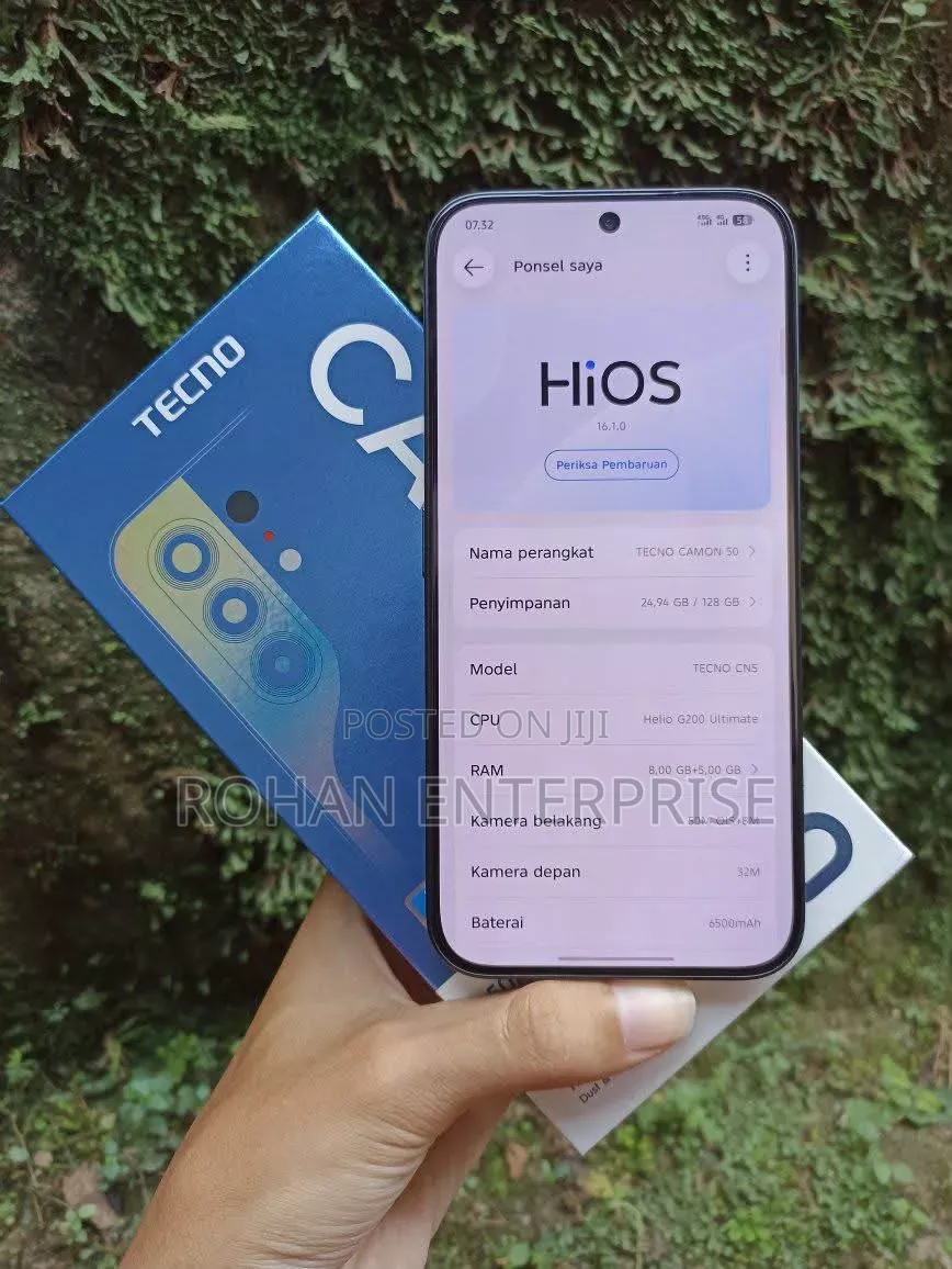 New Tecno Camon 50 Pro 256 GB Gray