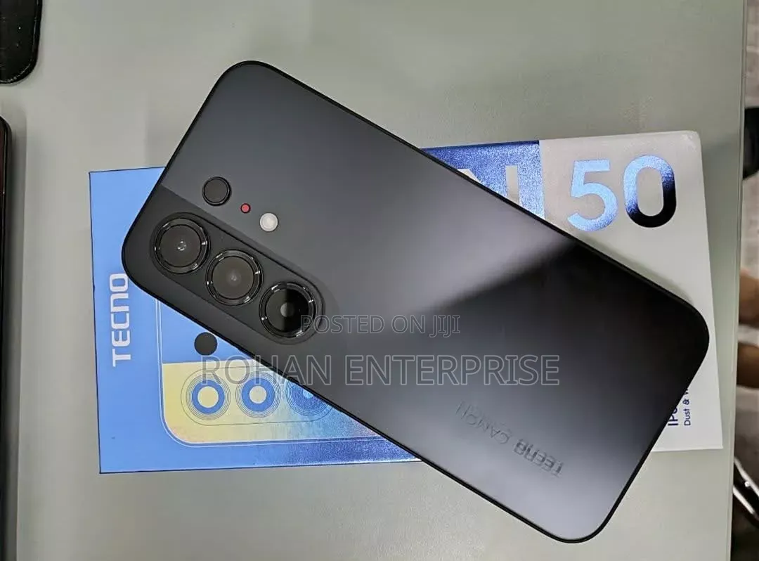 New Tecno Camon 50 Pro 256 GB Black