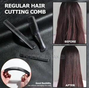 10-Piece Professional Black Hair Styling Comb Set
