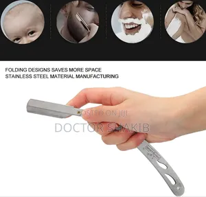 Stainless Steel Barber Straight Edge Razor