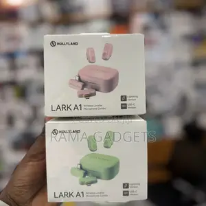 Hollyland Lark A1, a Wireless Lavalier Microphone System.