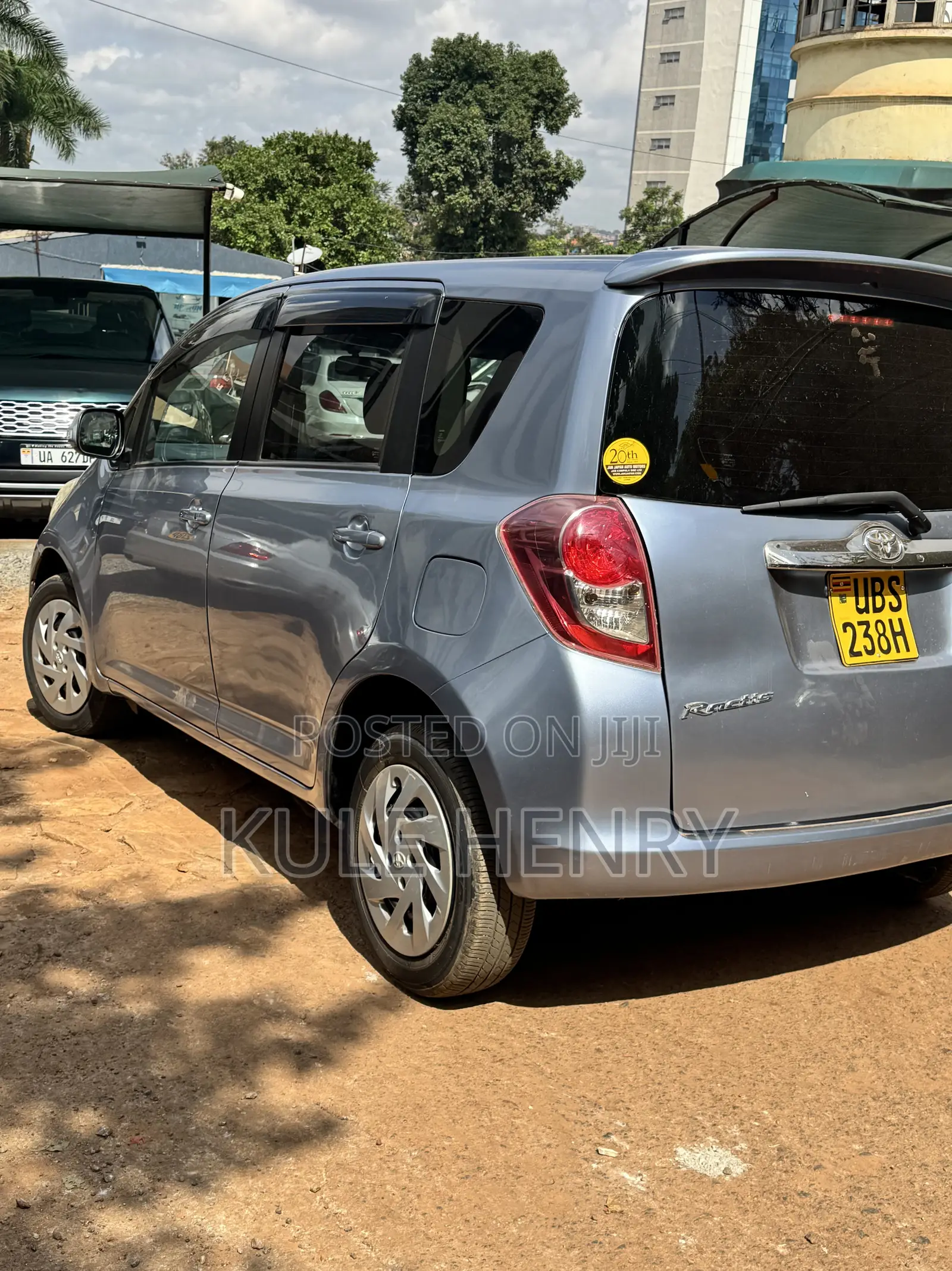 Toyota Ractis 2008 Burgundy