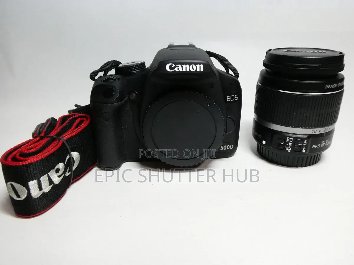 Canon Eos 500d 15.1mp Dslr Ef-s 18-55mm Lens
